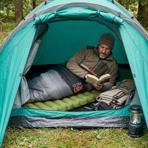 Mata turystyczna NC4402 z pompką – komfort snu na campingu