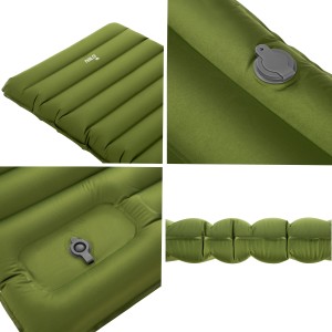 Mata turystyczna NC4402 z pompką – komfort snu na campingu