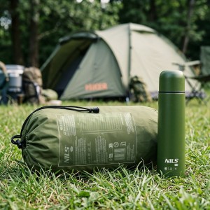 Mata turystyczna NC4402 z pompką – komfort snu na campingu