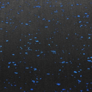 PODŁOGA GUMOWA POD SPRZĘT FITNESS BLACK/BLUE II GATUNEK POS15 