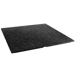 PODŁOGA GUMOWA POD SPRZĘT FITNESS BLACK/WHITE II GATUNEK POS25