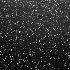 PODŁOGA GUMOWA POD SPRZĘT FITNESS BLACK/WHITE II GATUNEK POS25