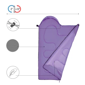 Śpiwór dziecięcy NILS CAMP NC2007 JUNIOR - komfort i ciepło dla dziecka - lekki na każdą przygodę