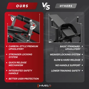 Maszyna do hip thrust MHT8232 HMS – maksymalna aktywacja pośladków