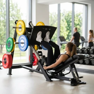 Maszyna do wyciskania nóg LP7329 HMS – profesjonalny trening dolnej części ciała