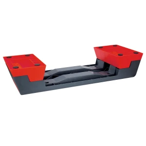 Step do aerobiku HMS Premium AS007 czarny/czerwony 3-stopniowy