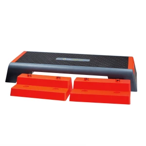 Step do aerobiku HMS Premium AS007 czarny/czerwony 3-stopniowy