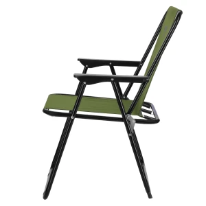 Krzesło kempingowe składane NILS CAMP NC3503 zielone – wygoda i stabilność