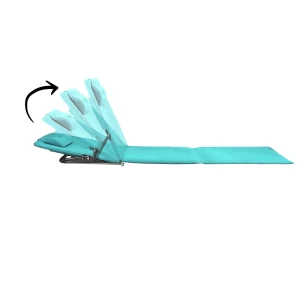 NC3015 MATA PLAŻOWA Z REGULOWANYM OPARCIEM TURKUSOWA NILS