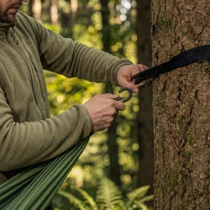 NILS Camp NC3117 hamak turystyczny z moskitierą i daszkiem – komfort outdoorowy