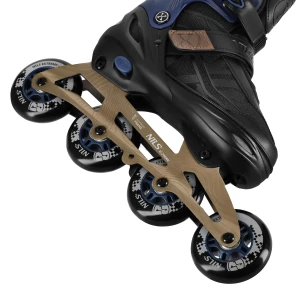 NILS Extreme NA684 VELTO łyżworolki granatowe – komfort i regulacja