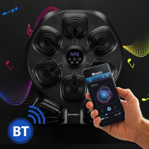 TARCZA BOKSERSKA LED BLUETOOTH Z MUZYKĄ HMS TB13 + RĘKAWICE