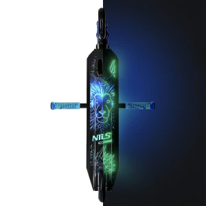 HULAJNOGA WYCZYNOWA FLUORESCENCYJNA LION NIEBIESKA NILS EXTREME HS155