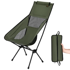 KRZESŁO SKŁADANE ULTRALIGHT KHAKI NILS CAMP NC3321 OUTLET