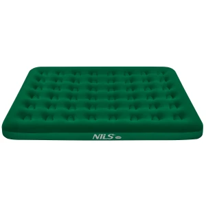 MATERAC TURYSTYCZNY DMUCHANY 203X152X22 CM ZIELONY NILS CAMP NC2803 OUTLET