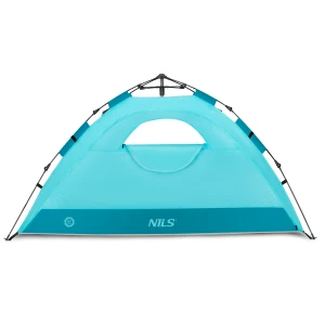 NAMIOT PLAŻOWY SAMOROZKŁADAJACY OCHRONA UV NIEBIESKI NILS CAMP NC4802