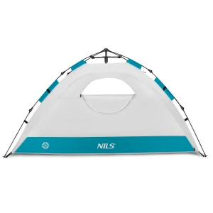 NAMIOT PLAŻOWY SAMOROZKŁADAJACY OCHRONA UV SZARY NILS CAMP NC4802