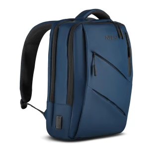 NC4502 PLECAK NA LAPTOP Z USB NIEBIESKI NILS