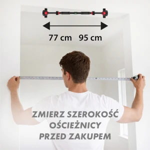 DRĄŻEK ROZPOROWY DO PODCIĄGANIA BEZ WIERCENIA  77–95 cm HMS DD300