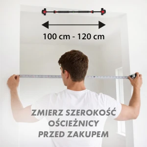 DRĄŻEK ROZPOROWY DO PODCIĄGANIA BEZ WIERCENIA 100–120 cm HMS DD301