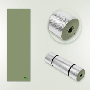 KARIMATA TURYSTYCZNA ALUMINIOWA 190x60x1,2CM ZIELONA NILS CAMP NC1769 