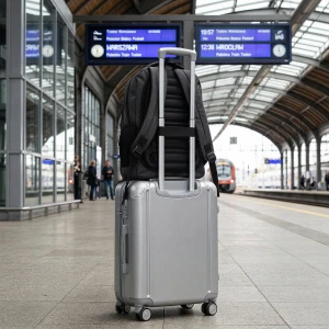 PLECAK MIEJSKI NA LAPTOPA SZARY Z PORTEM USB 18L NILS NC4503