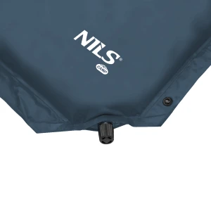MATA SAMOPOMPUJĄCA DWUOSOBOWA Z PODUSZKĄ ANTRACYT 186x130cm NILS CAMP NC4060