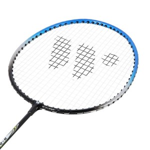 RAKIETA DO BADMINTONA  WISH STEELTEC 216 NIEBIESKO-CZARNA
