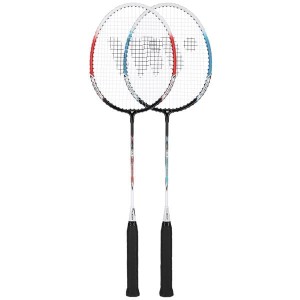 ZESTAW RAKIET DO BADMINTONA ALUMTEC 308K RED/LIME  WISH