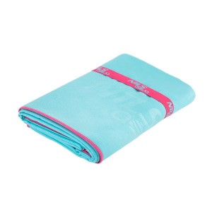 NAR13 JASNONIEBIESKI RĘCZNIK Z MIKROFIBRY 200X90 cm NILS AQUA