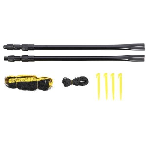 NT310 SIATKA DO BADMINTONA SŁUPKI TELESKOPOWE 600x60cm + POKROWIEC PEŁNY NILS