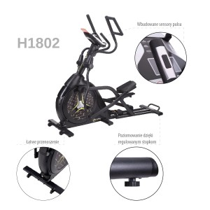 TRENAŻER ELIPTYCZNY MAGNETYCZNY SEMI COMMERCIAL HMS PREMIUM H1802 OUTLET S1