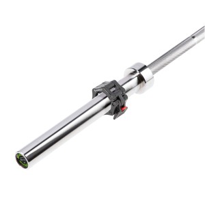 GOP220 PRO GRYF PROSTY OLIMPIJSKI 20KG 2200MM HMS + ZG1000R ZACISKI LOCK