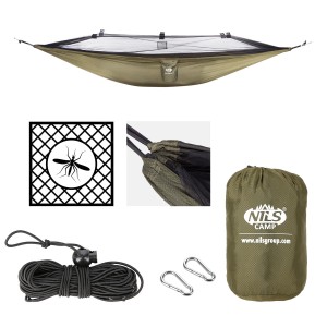 Hamak turystyczny z moskitierą NILS CAMP NC3116