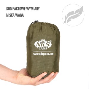 Hamak turystyczny z moskitierą NILS CAMP NC3116