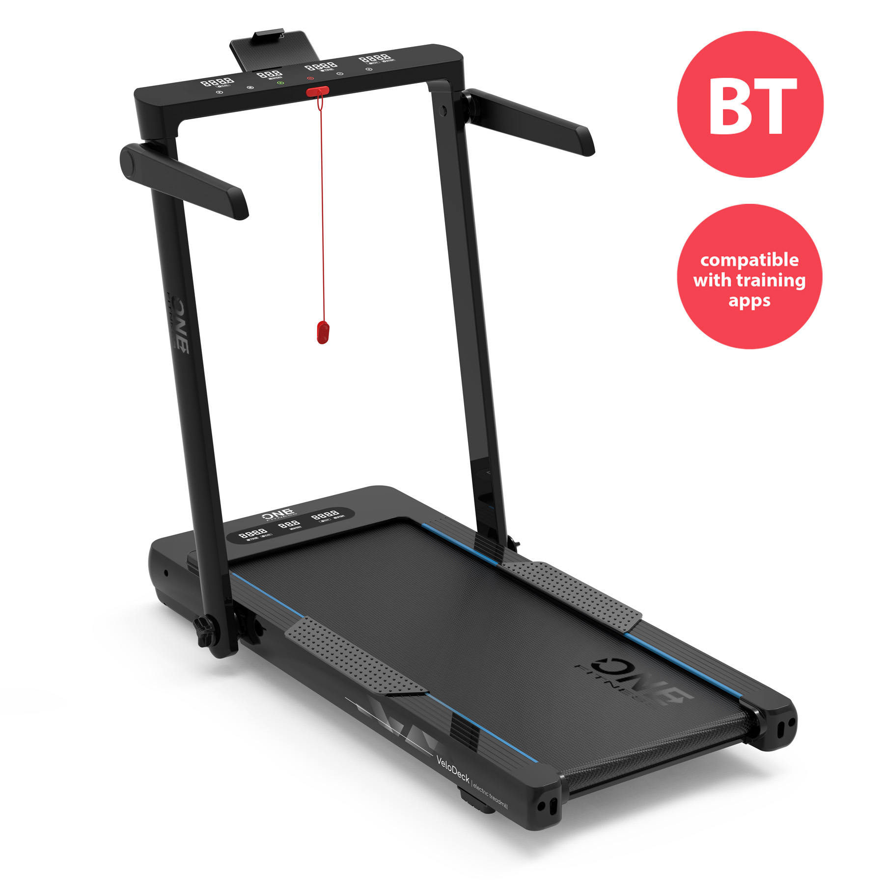 
                                Bieżnia elektryczna One Fitness BE9242 – składana do domu
                                