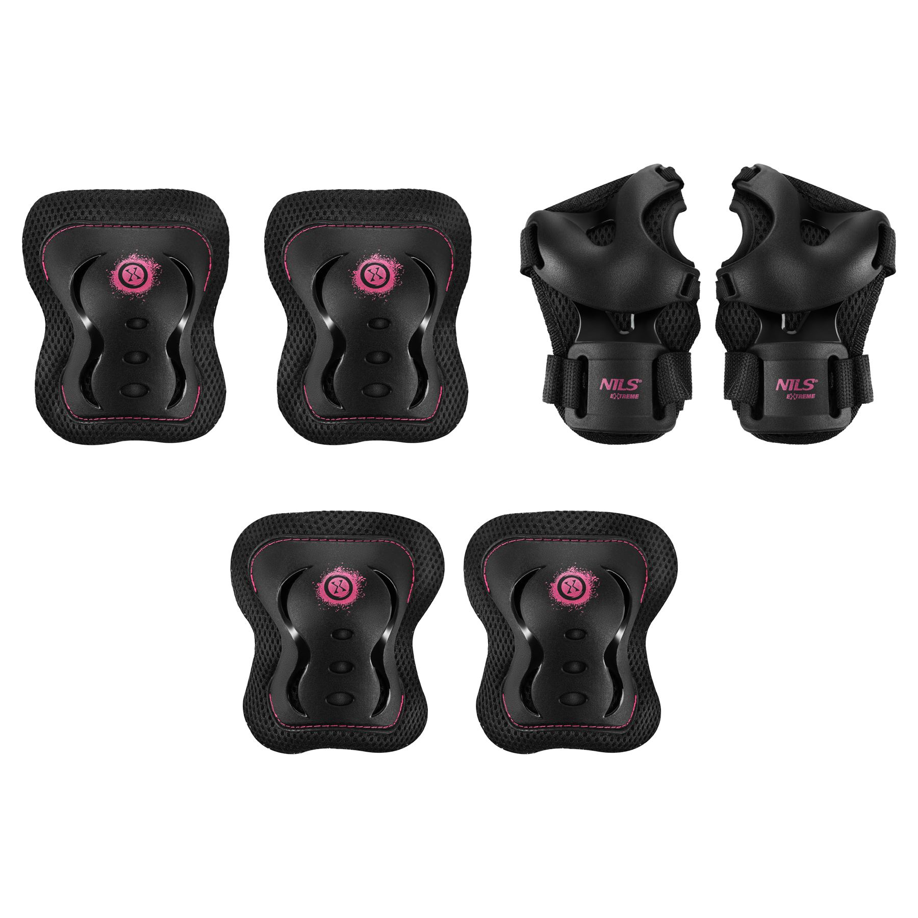 
                                ZESTAW OCHRANIACZY FLY RÓŻOWY ROZM. S NILS EXTREME H320
                                