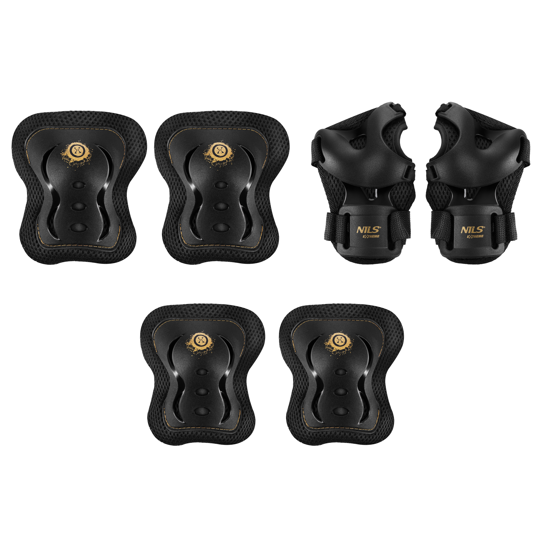 
                                ZESTAW OCHRANIACZY FLY ZŁOTY ROZM. M NILS EXTREME H320
                                