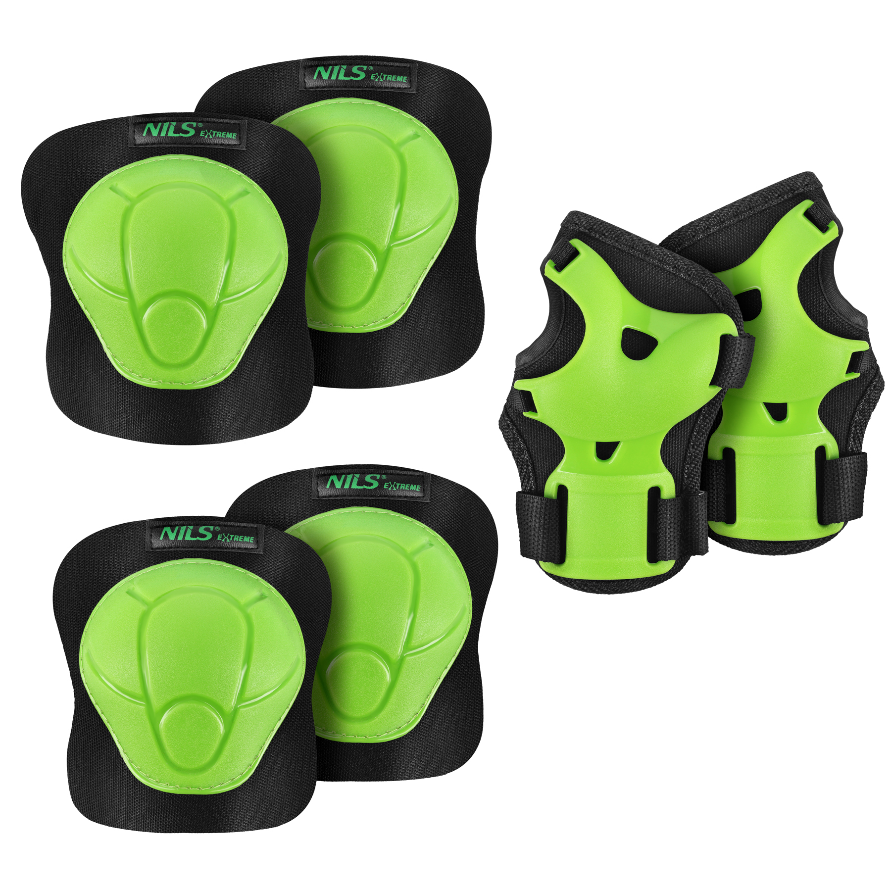 
                                ZESTAW OCHRANIACZY ZIELONY  NILS EXTREME H210
                                