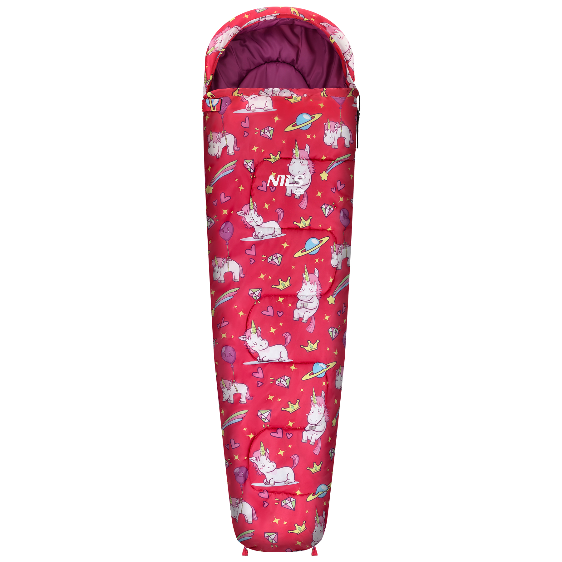 
                                Śpiwór dziecięcy NILS CAMP NC3201 UNICORNS – lekki, ciepły i bajkowy
                                