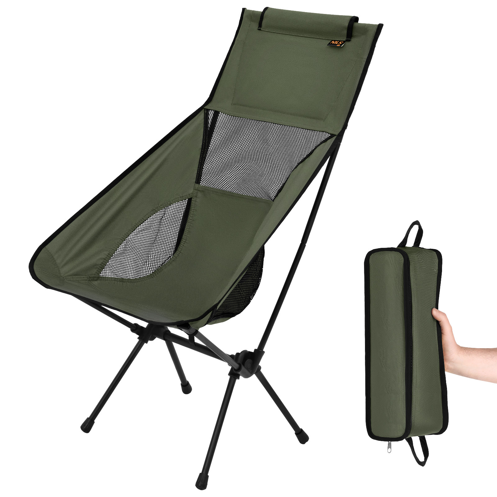
                                KRZESŁO SKŁADANE ULTRALIGHT KHAKI NILS CAMP NC3321 OUTLET
                                