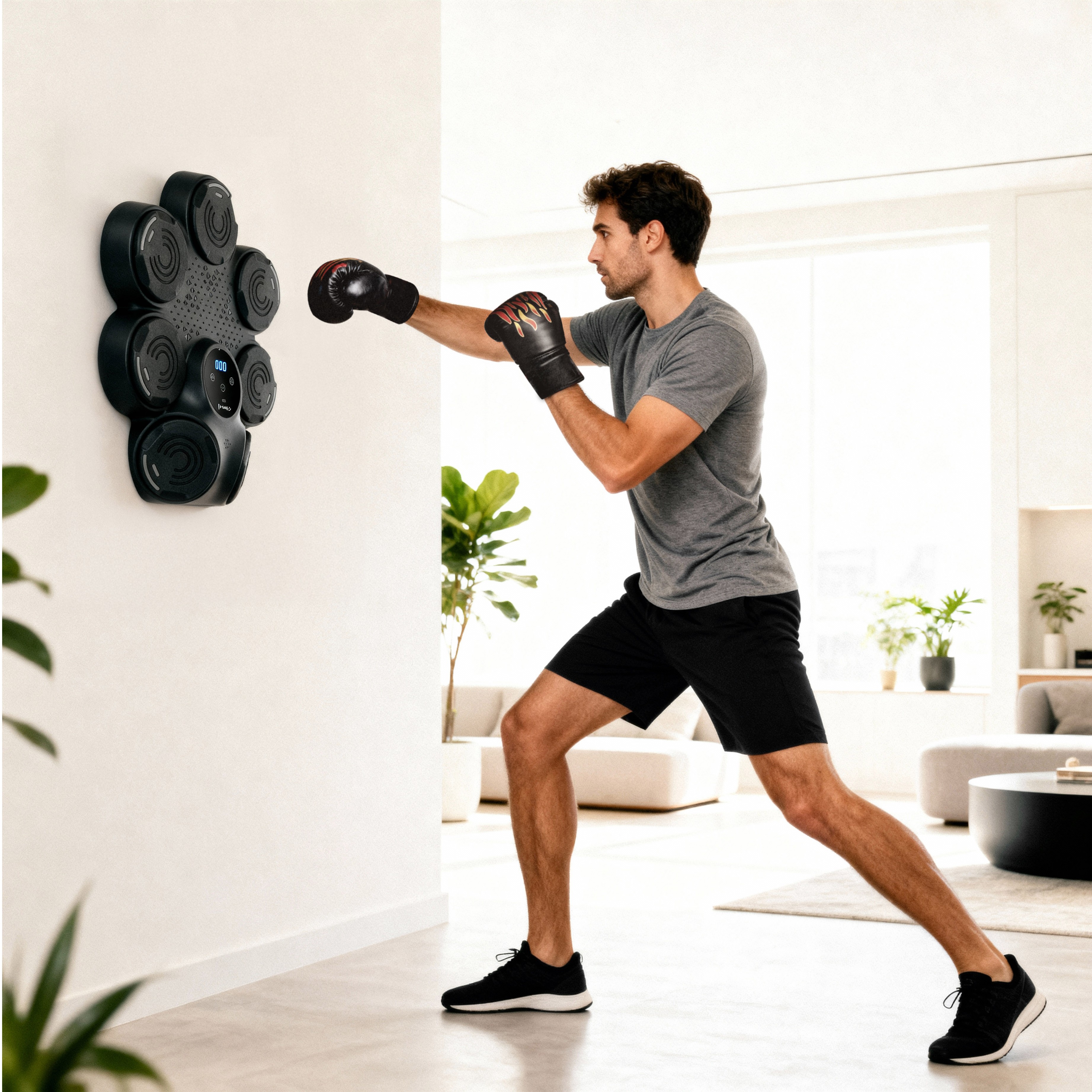 Domowy trening siłowy i bokserski który poprawia kondycję i siłę